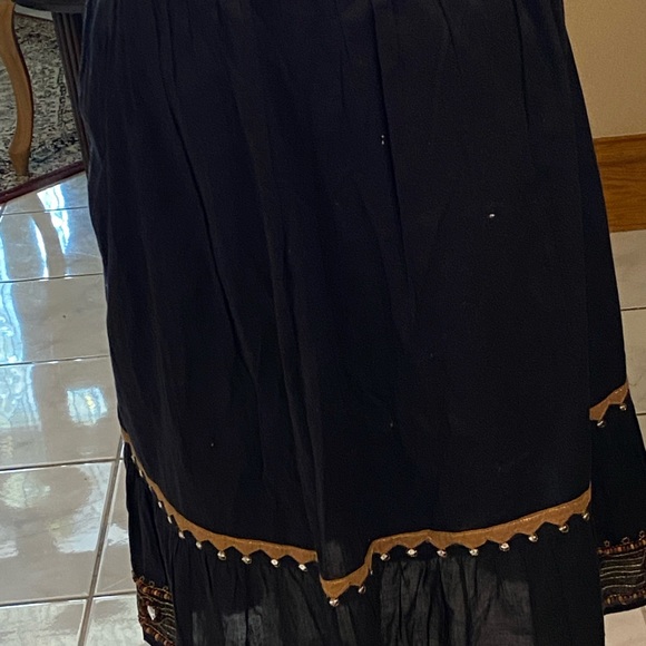 Resembles the native American skirt with lots of embroidery beautiful designNWOT - Picture 5 of 10